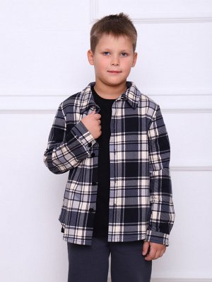 РБ009 Рубашка "Техас с начёсом" 2 (чёрный)