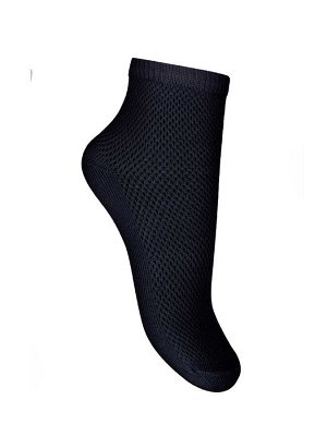 Укороченные носки СЕТОЧКА черный