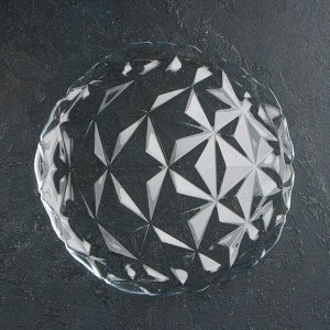 Набор тарелок «Estrella», d=28 см, 6 шт, цвет прозрачный