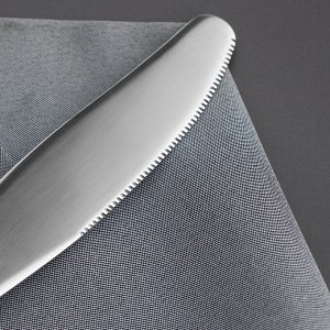 Нож столовый из нержавеющей стали, 23?2 см, цвет серебряный