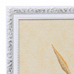 Гобеленовая картина "Маки и пижма" 28х110 см