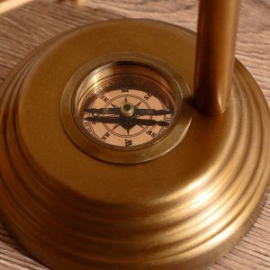 Песочные часы с компасом"Хэнин" латунь