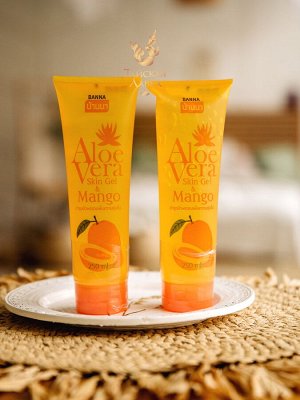 Гель для тела увлажняющий "Алоэ Вера и Манго" Banna / Banna Aloe Vera Gel / Banna Aloe Vera & Mango Skin Gel