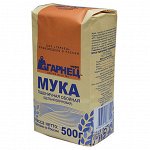 Мука пшеничная обойная, цельнозерновая Гарнец, 500 г