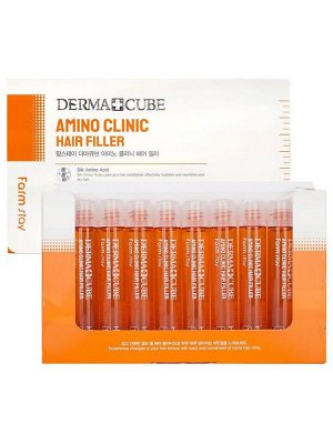 Farm Stay Dermacube Amino Clinic Hair Filler Филлер для волос с аминокислотами, 1шт*13мл