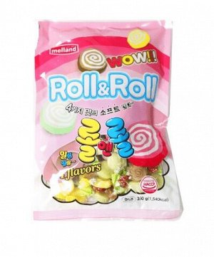 Карамель мягкая (ириски) Roll & Roll soft candy 350гр