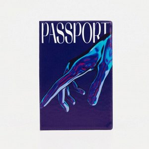 Обложка для паспорта, цвет фиолетовый 9136113