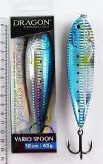 Блесна-колебалка Dragon Vario Spoon (45гр, 12см, CGHB)