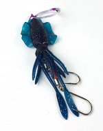 Каракатица оснащённая JpFishing Devilfish Squid 4.0&quot; (USA2, UV, J22)
