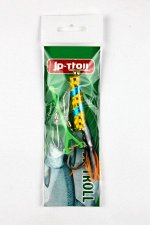 Снасть донная на кету JpFishing Jp-Troll №17 (1,05м, 0,65мм, 0,55мм, color 005)