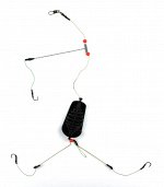 Снасть фидерная JpFishing Octopus Feeder Rig 3A-30G-#8 (30гр, 3 крючка, пружина)