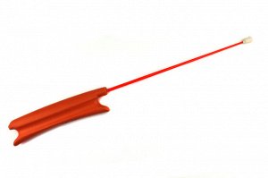 Удочка зимняя JpFishing Hard EVA ICE Orange (42см, Hard EVA 17см, fiberglass Red tip)