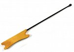 Удочка зимняя JpFishing Wooden Carbon Tip №5 (42см, кончик карбон, без поролона)