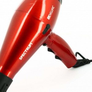 Dewal Профессиональный фен для волос / Spectrum 03-110 Red, красный, 2200 Вт