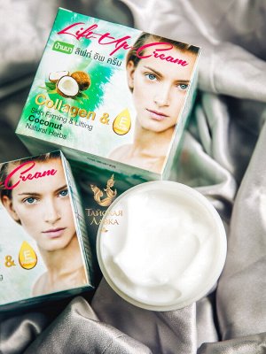 Крем для лица лифтинговый "Кокос, Коллаген и Витамин Е" Banna / Banna Life-Up Cream Coconut