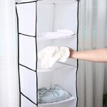 Органайзер подвесной для хранения вещей с 3 полками 30*30*60 см