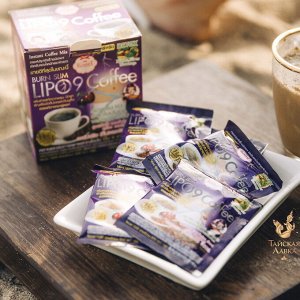Кофе для похудения и детокса "Сжигатель Жира" Lipo 9 / Lipo 9 Coffee Burn Slim