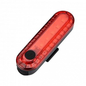 Аксессуары для велосипеда и самоката стоп фонарь 056 полоска 330 mAh (red)