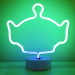 Неоновый беспроводной ночник &quot;Робот&quot; LED Modeling Lamp