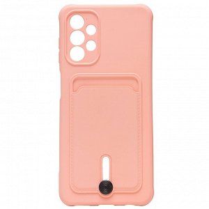 Чехол-накладка - SC304 с картхолдером для "Samsung SM-A135 Galaxy A13 4G" (light pink) (208718)