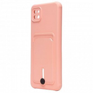 Чехол-накладка - SC304 с картхолдером для "Samsung SM-A226 Galaxy A22s 5G" (light pink) (208725)