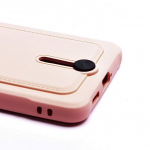 Чехол-накладка - SC304 с картхолдером для "Samsung SM-A536 Galaxy A53 5G" (light pink) (208765)