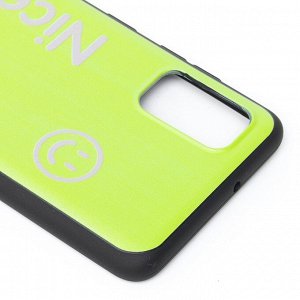 Чехол-накладка - SC201 для "Samsung SM-A415 Galaxy A41" (green)