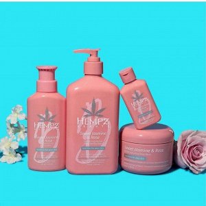 Хемпз Молочко для Sweet Jasmine & Rose Herbal Body Moisturizer, 500 мл (Hempz, Сладкий жасмин и роза)
