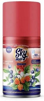 SKY MAX Запасной баллон для диспенсеров  250мл Северные ягоды