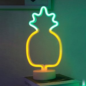 Неоновый беспроводной ночник "Ананас" LED Modeling Lamp
