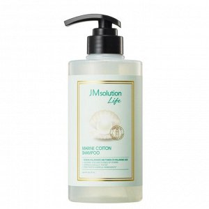 JMSolution Шампунь для волос с экстрактом морского хлопка Life Marine Cotton Shampoo, 500 мл