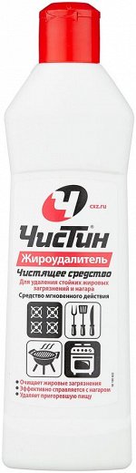 Гель для кухни Жироудалитель ЧИСТИН, 300 м
