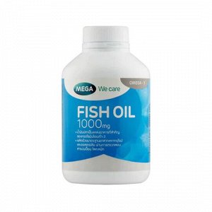 MEGA We Care Fish Oil 1,000 mg. 30 caps.