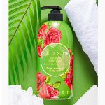 Парфюмированный гель для душа с розой 750мл   JIGOTT ROSE PERFUME BODY WASH 750ml