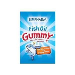 Biopharm Fish Oil Gummy with Orange Flavor Gummy Jelly 20 g.