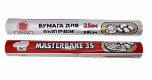 Бумага для вып. 38 см х 25 м, 35г/кв.м. ТЕХТОР MasterBake с двустор. силиконизацией (20)