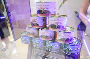 Салат Морская капуста с трубачом (Ассорти по-Сахалински)  220г ключ Охотское, Сахалин 1/24, шт