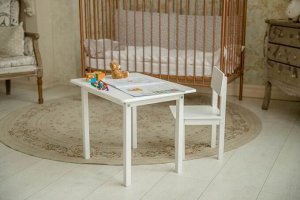 Комплект детской мебели Polini kids Simple 105 S, белый