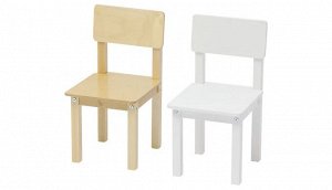 Стул детский для комплекта детской мебели Polini kids Simple 105 S, белый