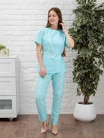 Костюм медицинский жен. М-132-2 ткань Тиси
