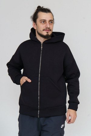 Толстовка ткань: футер 3-х нитка с начесом
состав: 65% хлопок, 35% п/э

Модная "zip hoodi " унисекс в трендовом стиле oversize выполнена из качественного футера 3-х нитки с начёсом. Обладая необыкнове