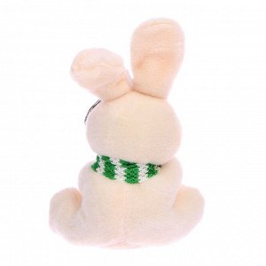 Мягкая игрушка «Кролик в шарфе», на брелоке