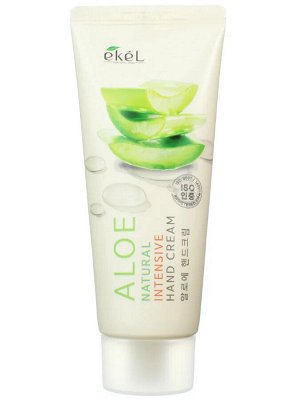 Ekel cosmetics Крем для рук с Алоэ / Natural intensive hand cream ALOE, Ю. Корея, 100ml