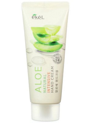 Крем для рук - Natural intensive hand cream ALOE 100ml [EKEL]