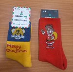 Носки женские новогодние хлопковые