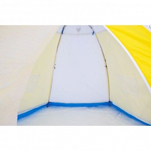 Палатка зимняя "СТЭК" Elite 3-местная, трехслойная, дышащая