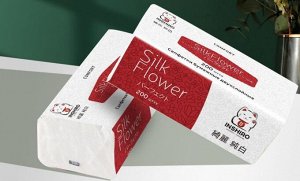 Салфетки в мягкой упаковке INSHIRO белые 2-х. сл. 200шт. 19*16см