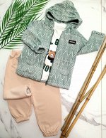 НОВИНКА! Нежный, эффектный костюм 3-ка. Цвет: мятный