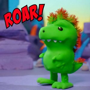 Джигли Петс Игрушка Динозавр Рекс интерактивный, ходит Jiggly Pets