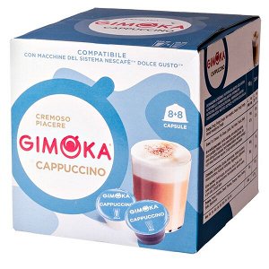 Кофе капсулы DG GIMOKA Cappuccino 1 уп.х 16 капсул